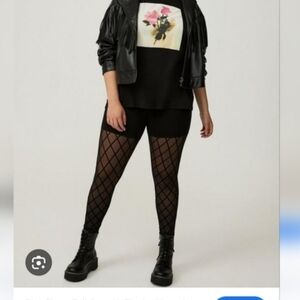 Torrid Flock Leggings 3x